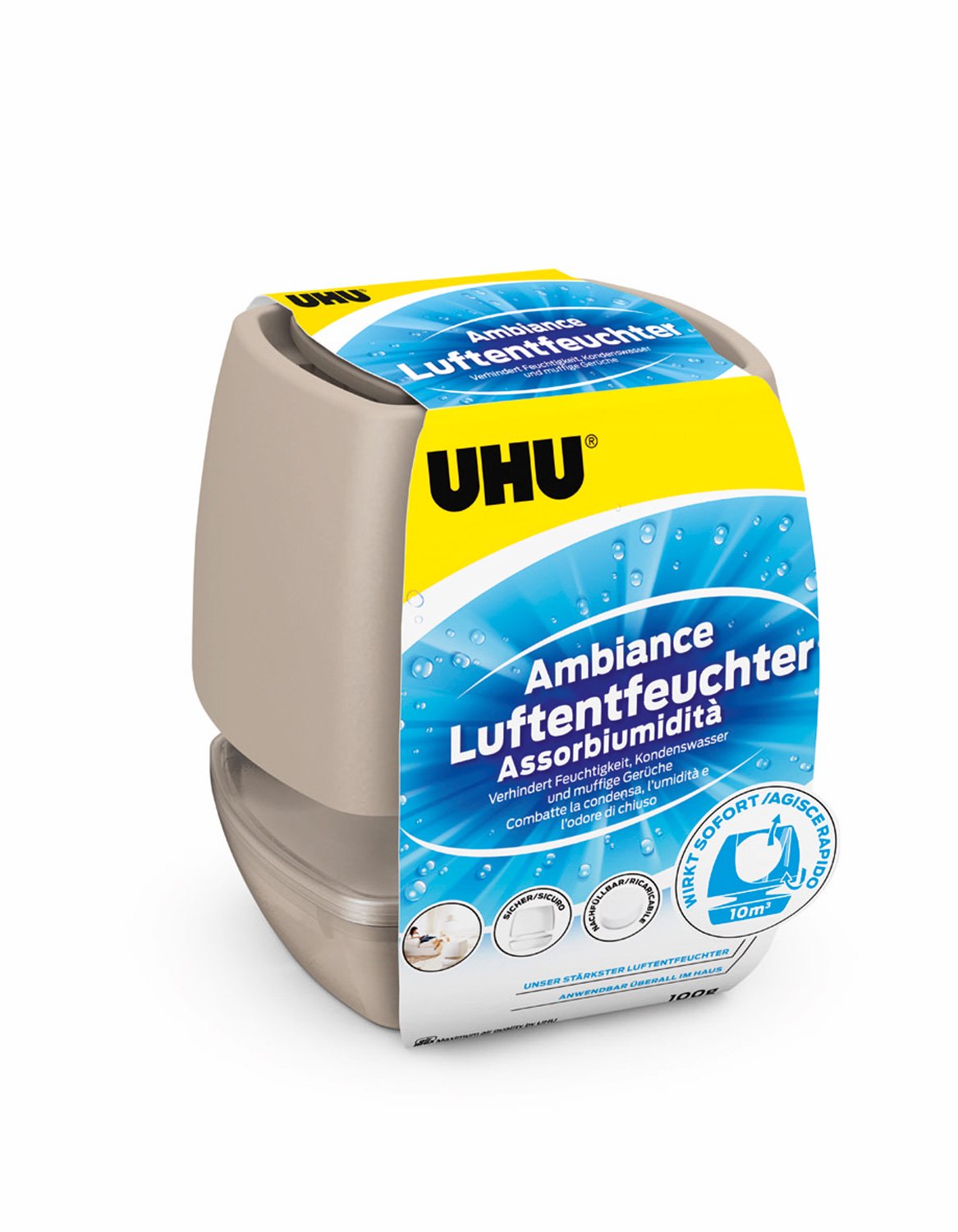 uhu-luftentfeuchter-ambiance-bronze-100-g-bis-10-m-9 image 1