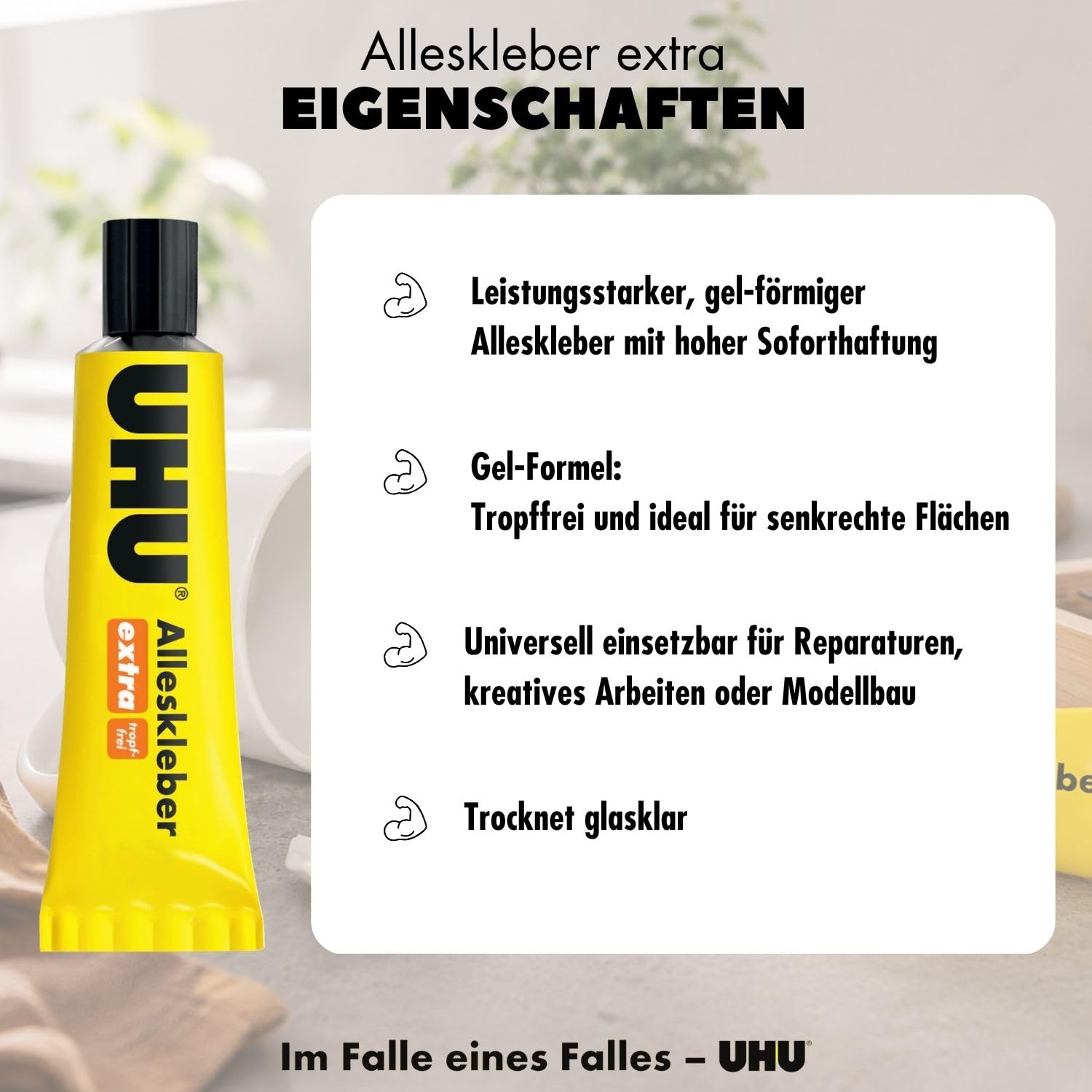 uhu-alleskleber-extra-bonuspack-4-tuben-31-g-gelformel image 2