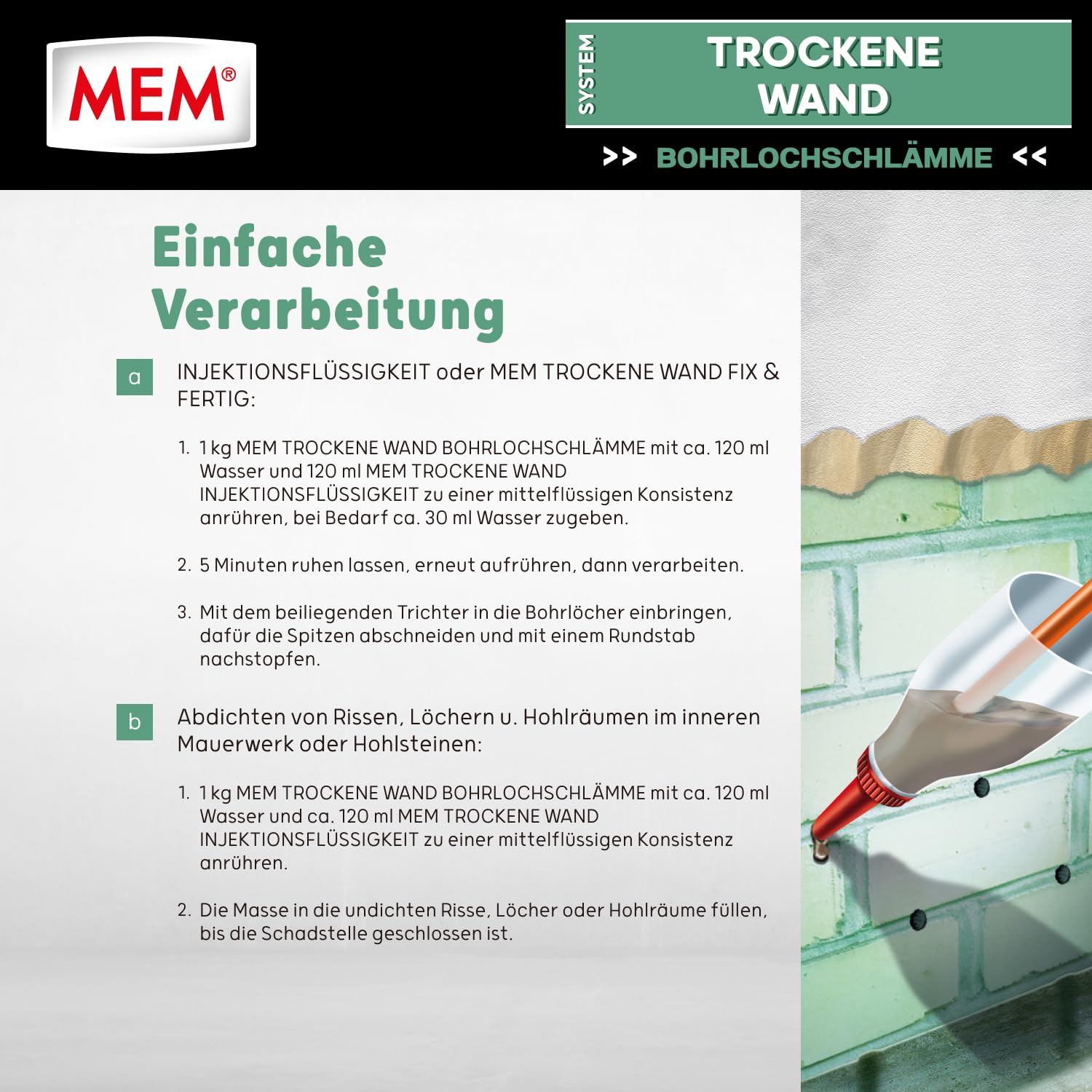 mem-system-trockene-wand-bohrlochschl-mme-5-kg-grau image 6