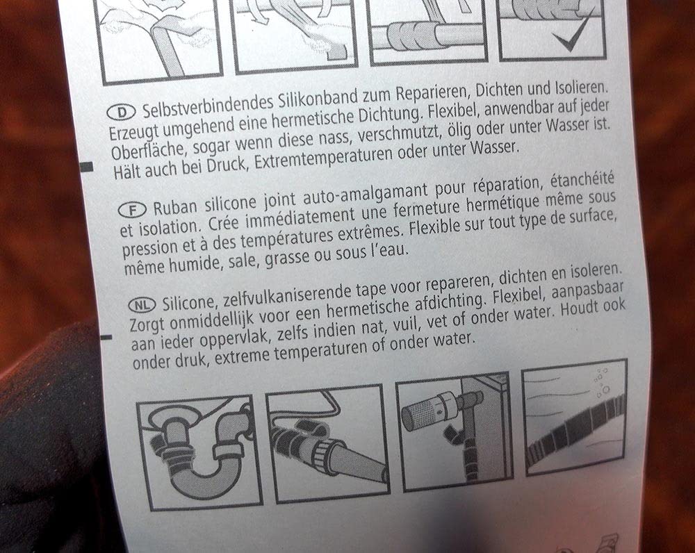 Hält auf Kabel und Rohr