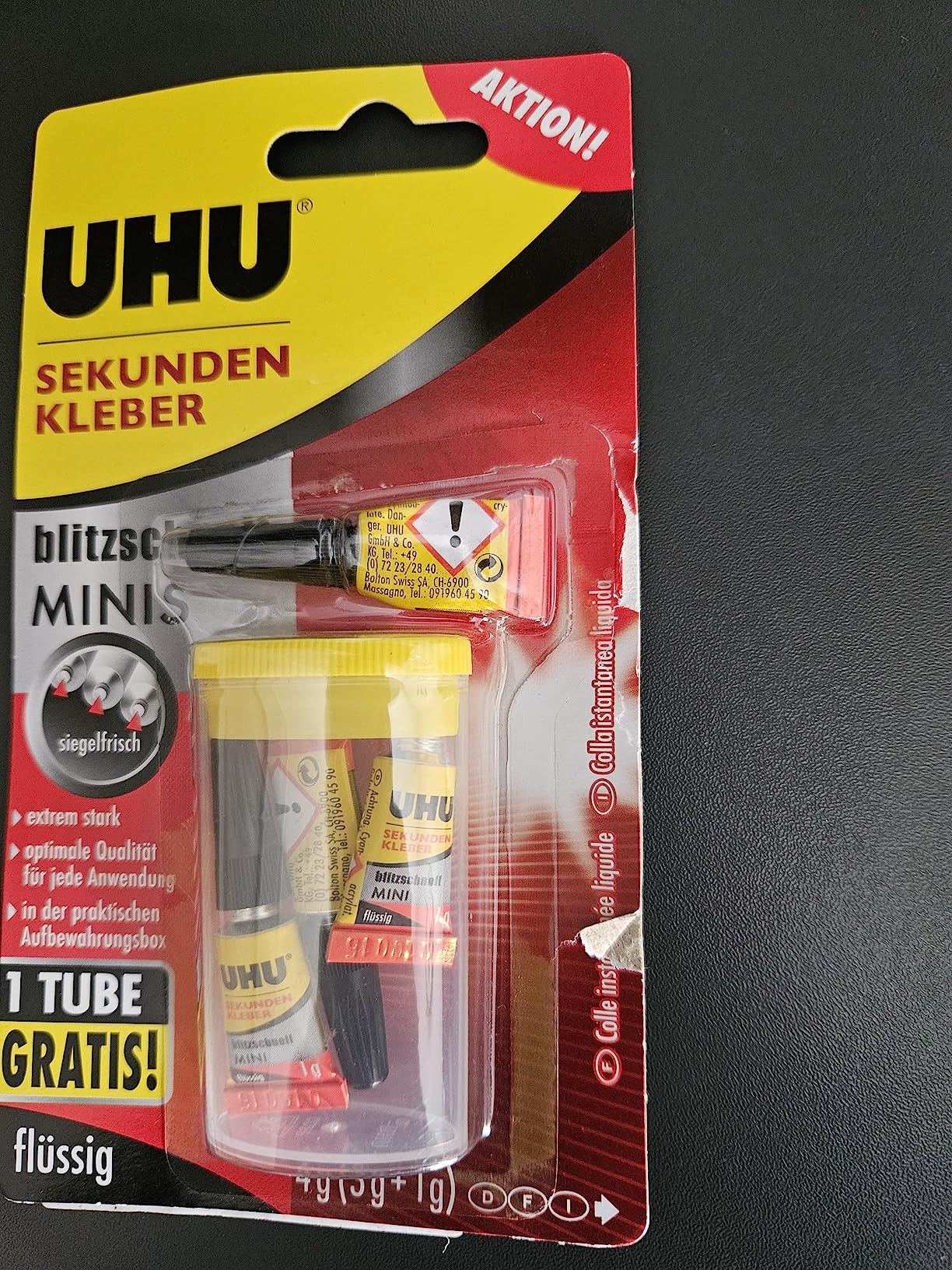 Sehr stark, sparsam dosieren