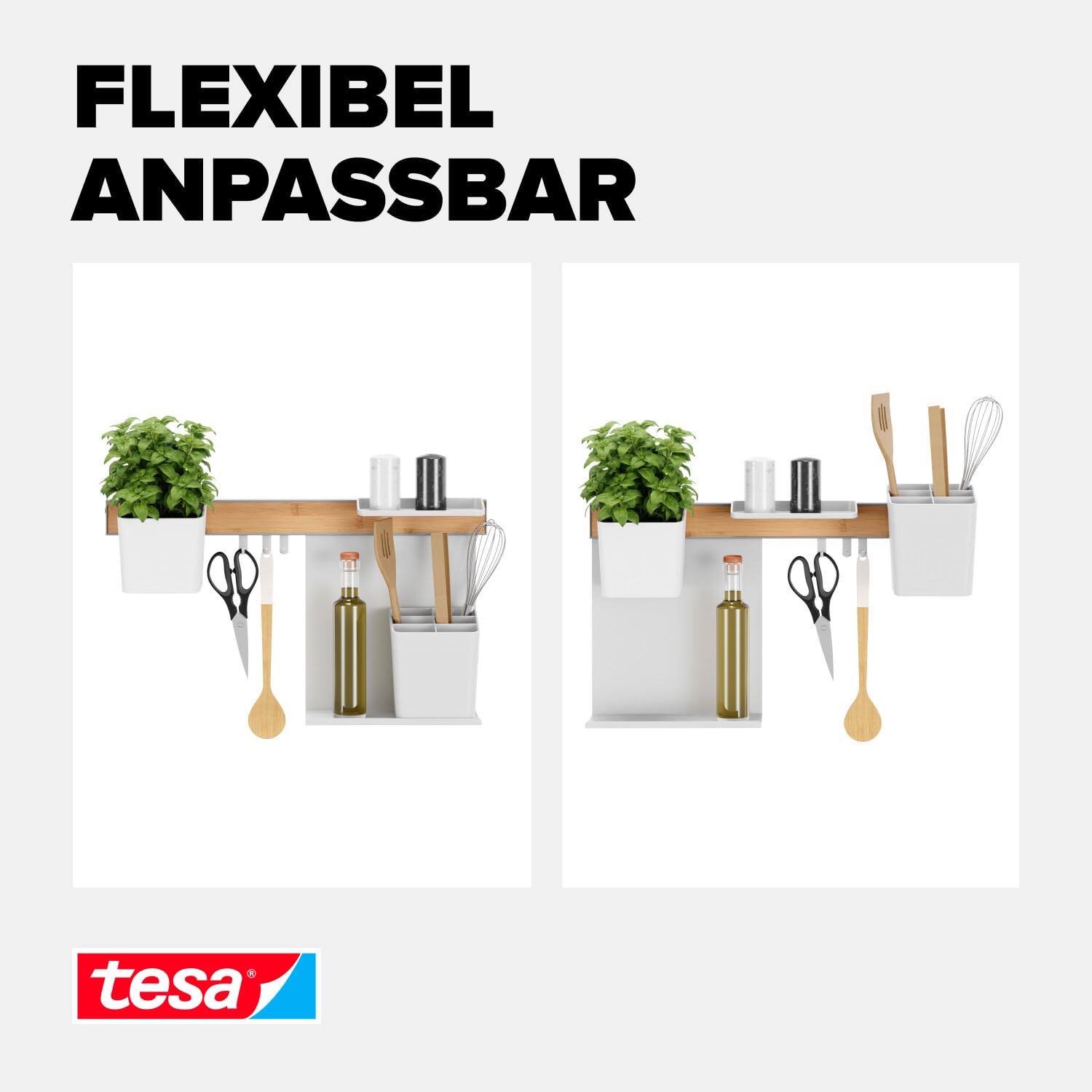 tesa-k-chen-organizer-kombi-set-m-selbstklebende-k-chenleiste-bambus-wei image 3