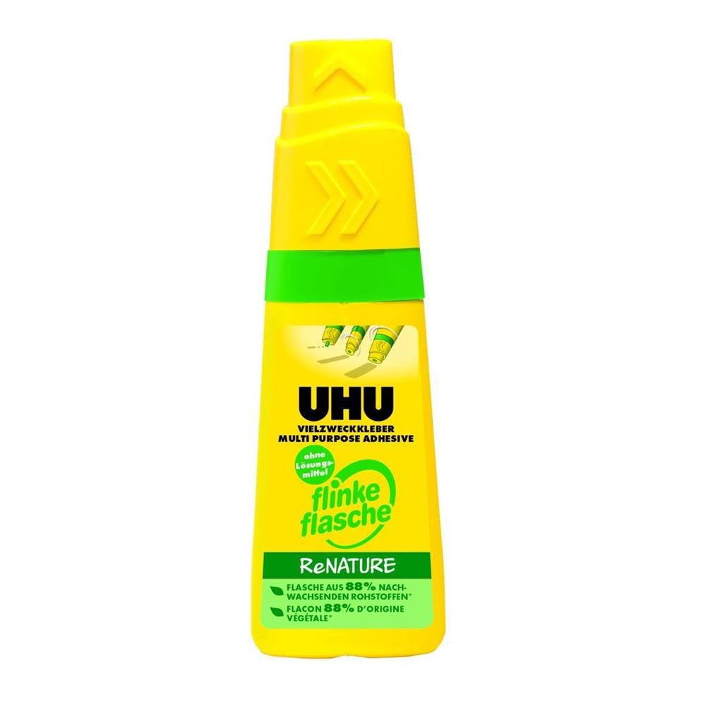 uhu-alleskleber-flinke-flasche-universalkleber-glasklar-3-x-90-g image 4