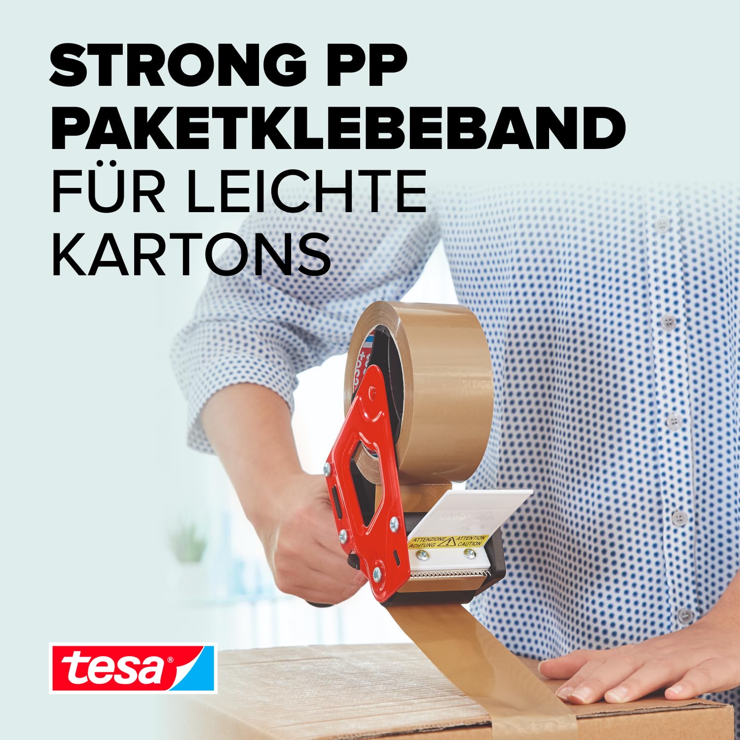 tesa-tesapack-strong-paketklebeband-pp-66-m-x-50-mm-braun-3-rollen image 2