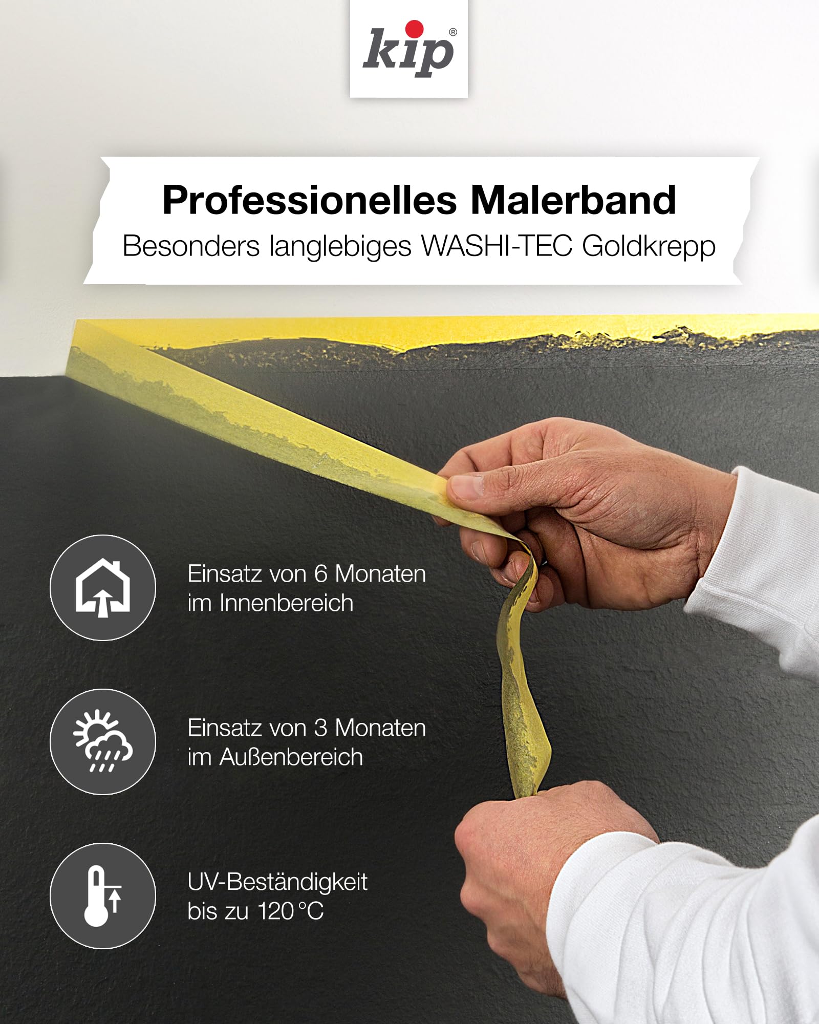 kip-washi-tec-3308-goldkrepp-washi-malerkrepp-50-m-x-48-mm-innen-au-en image 2