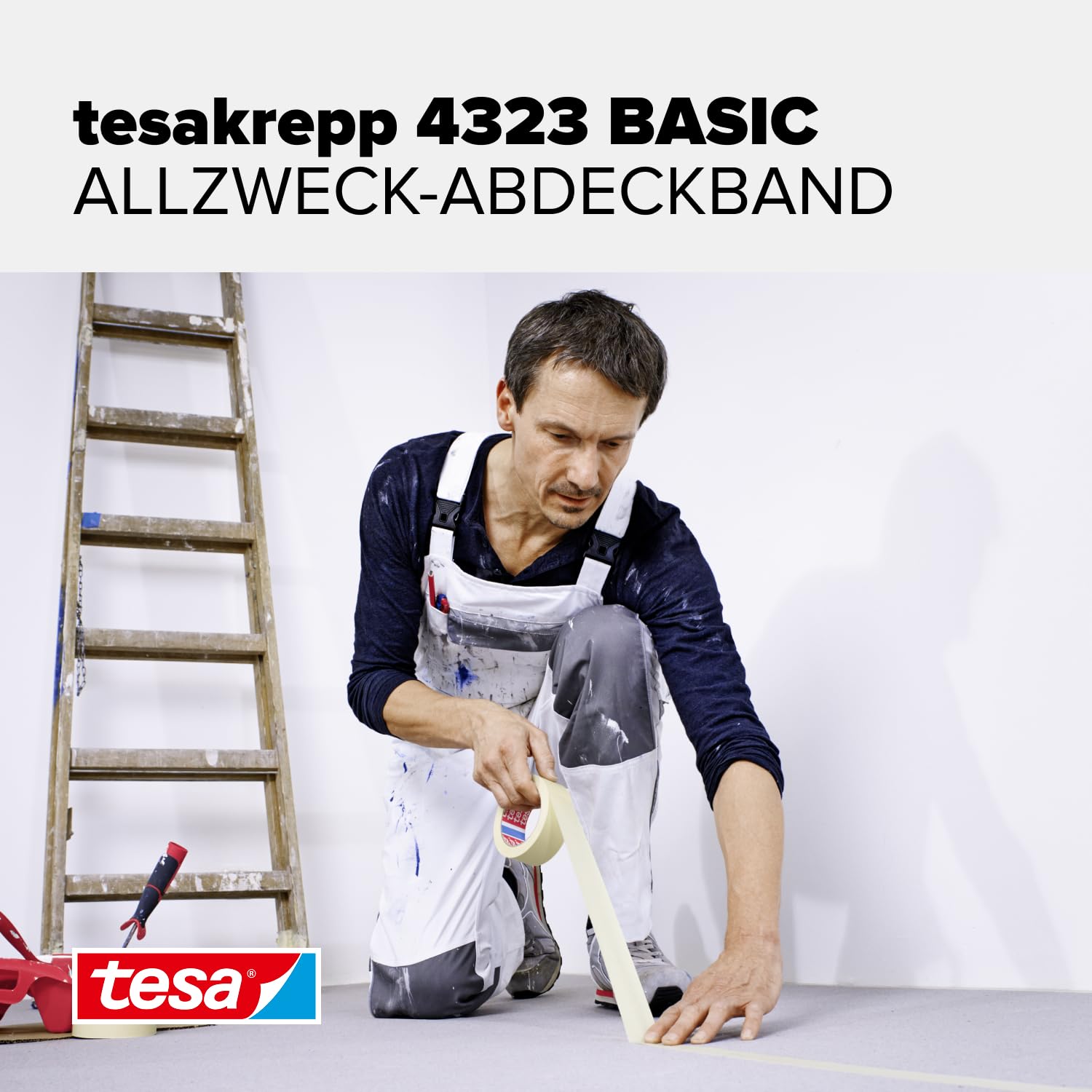 tesa-tesakrepp-4323-basic-malerband-6er-pack-hellbeige-50-m-x-50-mm image 2