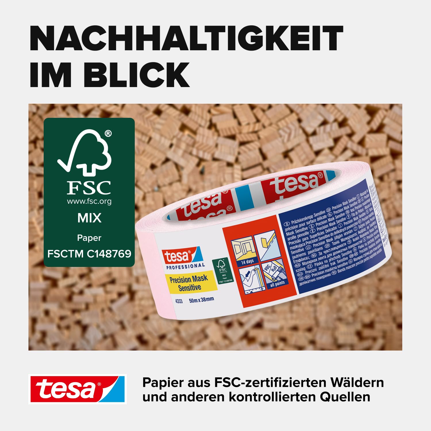 tesa-pr-zisionskrepp-sensitiv-4333-malerabdeckband-50-m-x-38-mm-rosa-4er-pack image 6