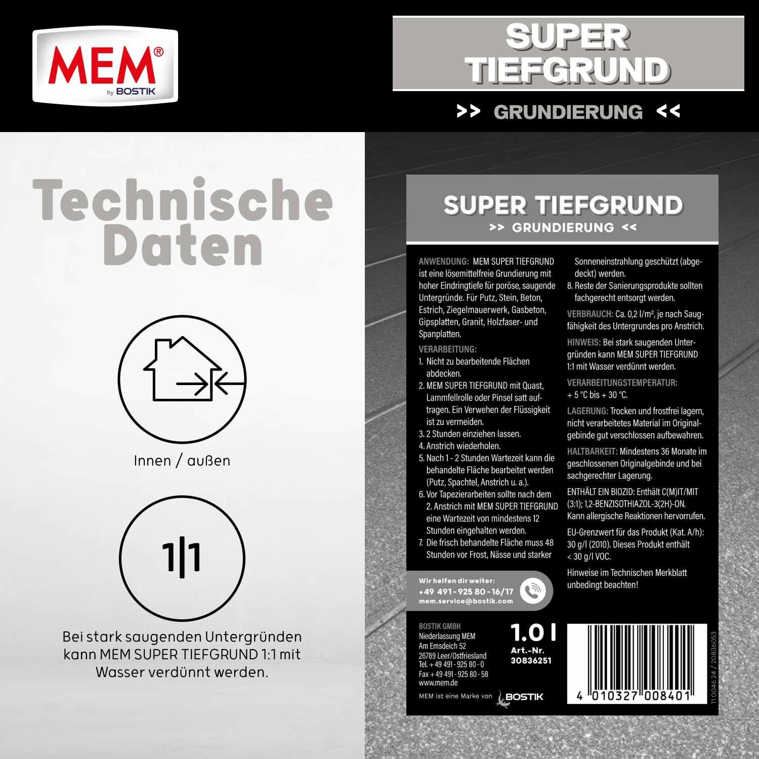 mem-super-tiefgrund-b7-grundierung-b7-1-l-b7-ffcr-saugende-und-nichtsaugende-unt image 3