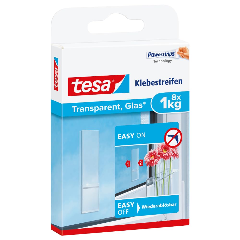 tesa-klebestreifen-f-r-transparenten-untergrund-200-g-16-streifen-powerstrips image 8