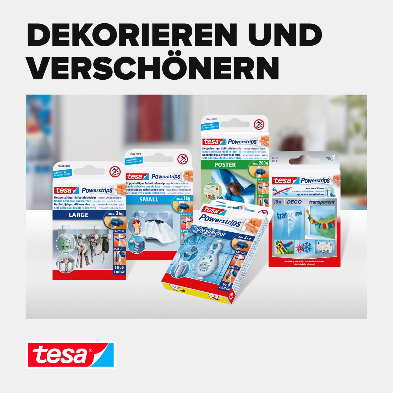 tesa-powerstrips-poster-big-pack-96-doppelseitige-klebestreifen image 7