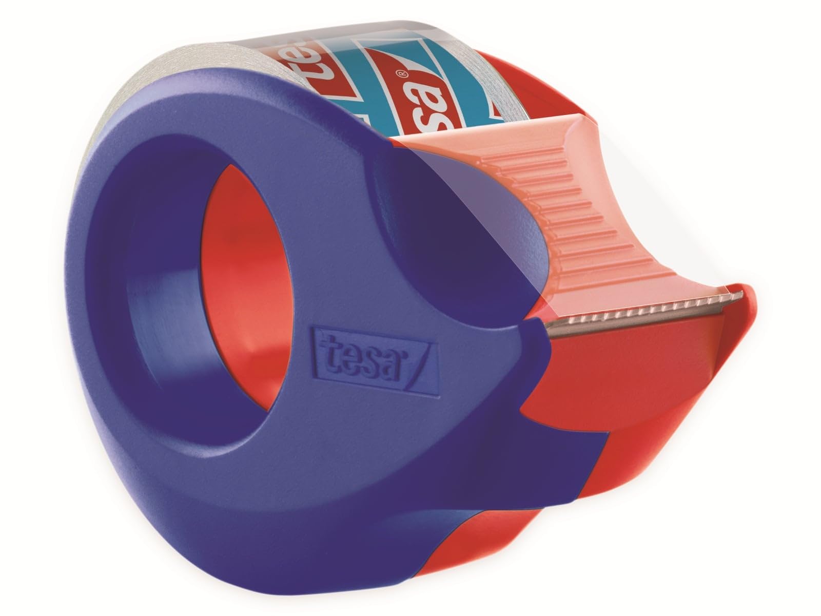 tesa-mini-abroller-mit-2-rollen-tesafilm-crystal-clear-10-m-x-19-mm image 1