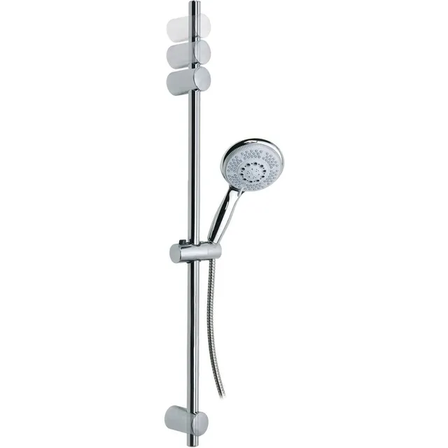 tesa-spaa-duschgarnitur-900-mm-mit-stange-schlauch-und-kopf-ohne-bohren image 1