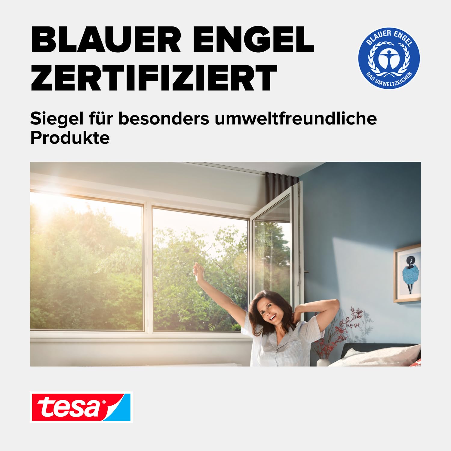 tesa-insect-stop-2-in-1-pollen-und-fliegengitter-premium-150-cm-x-180-cm-anthraz image 7