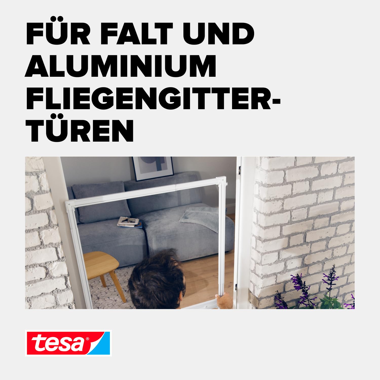 tesa-insect-stop-klemm-adapter-set-wei-f-r-fliegengitter-t-ren image 7