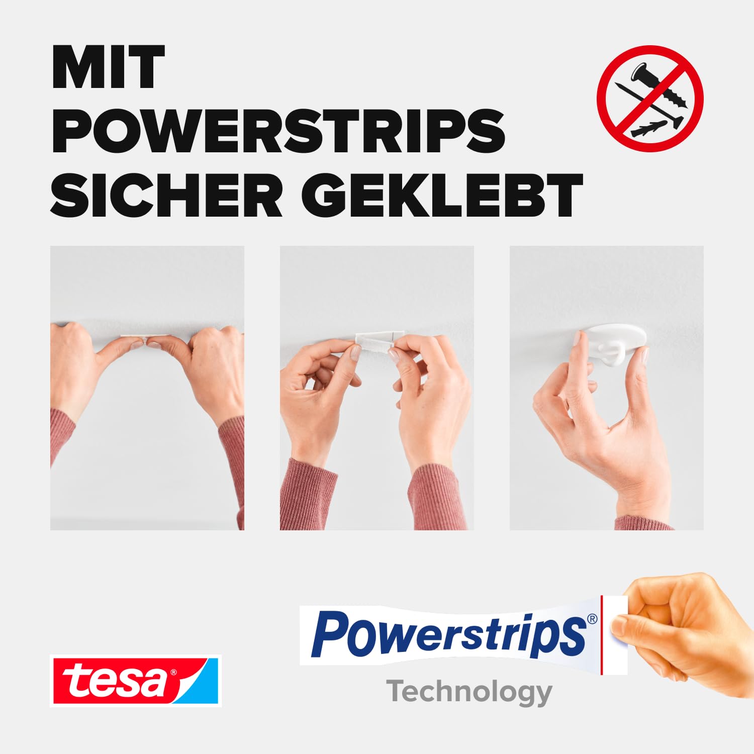 tesa-powerstrips-deckenhaken-wei-bis-500-g-inkl-powerstrips image 4