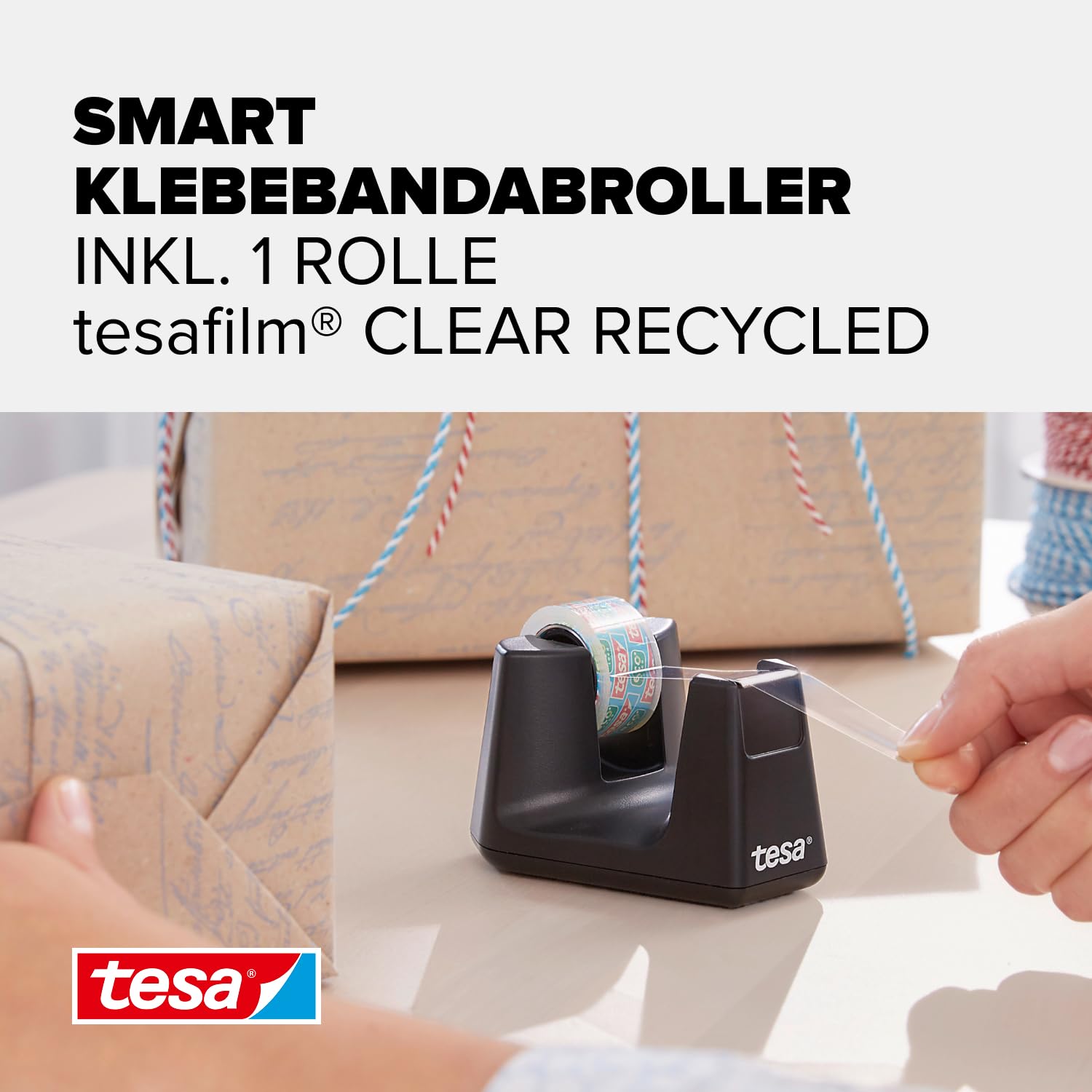 tesa-tischabroller-smart-recycled-tesafilm-clear-recycled-10-m-x-15-mm image 3