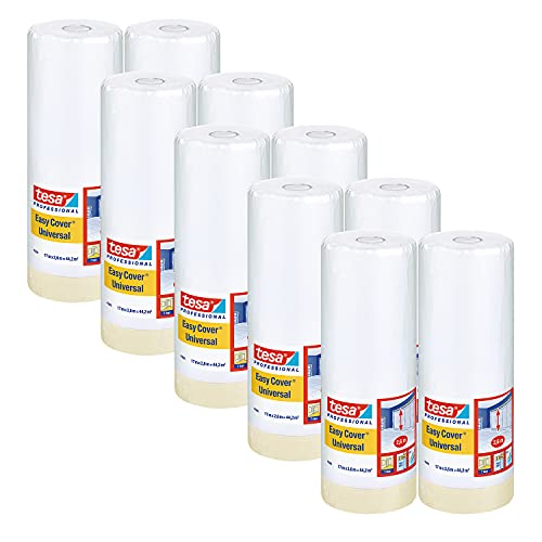 tesa-easy-cover-4368-universal-malerband-mit-folie-10er-pack-17-m-x-2-6-m image 4
