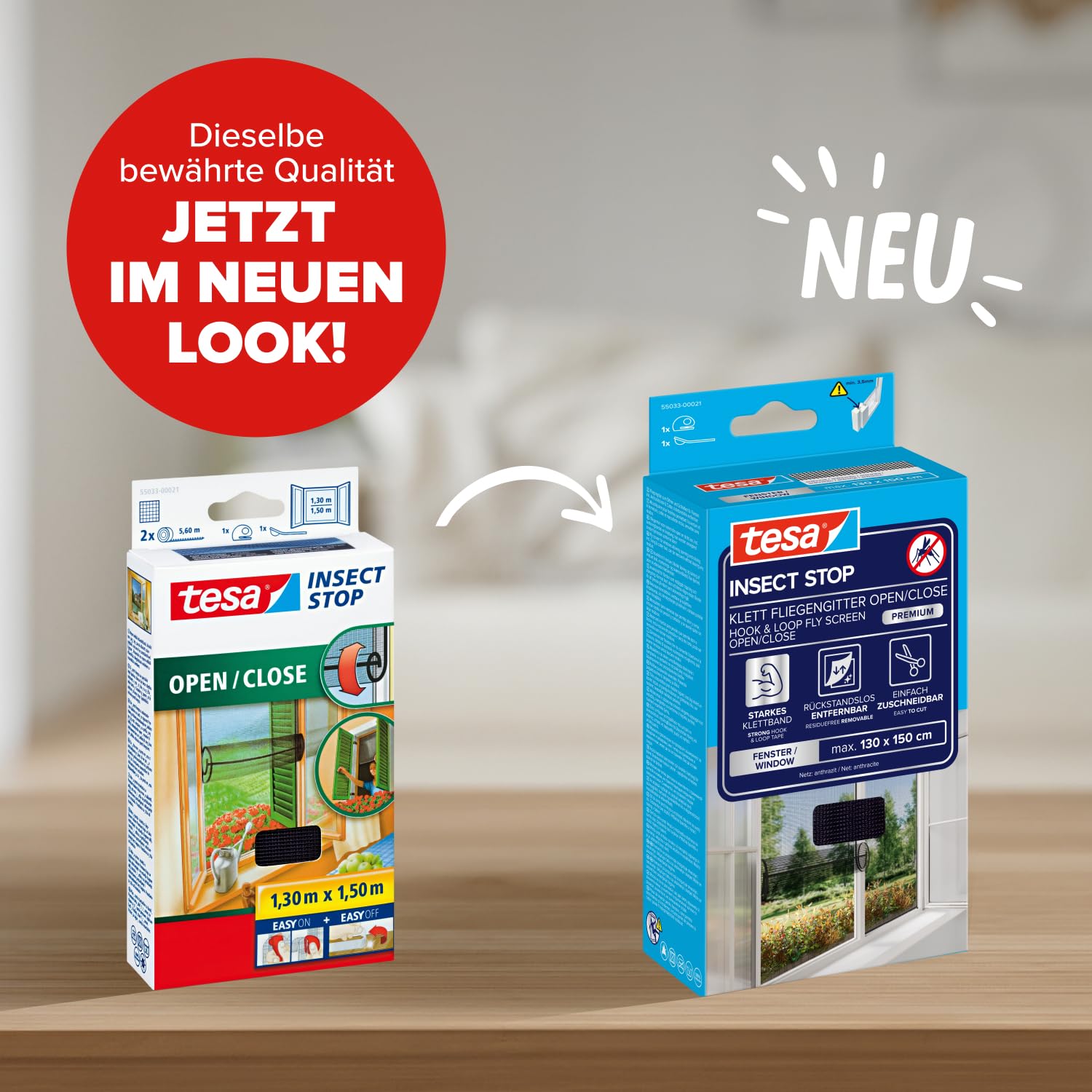 tesa-insect-stop-klett-fliegengitter-open-close-premium-fenster-130-cm-x-150-cm- image 2