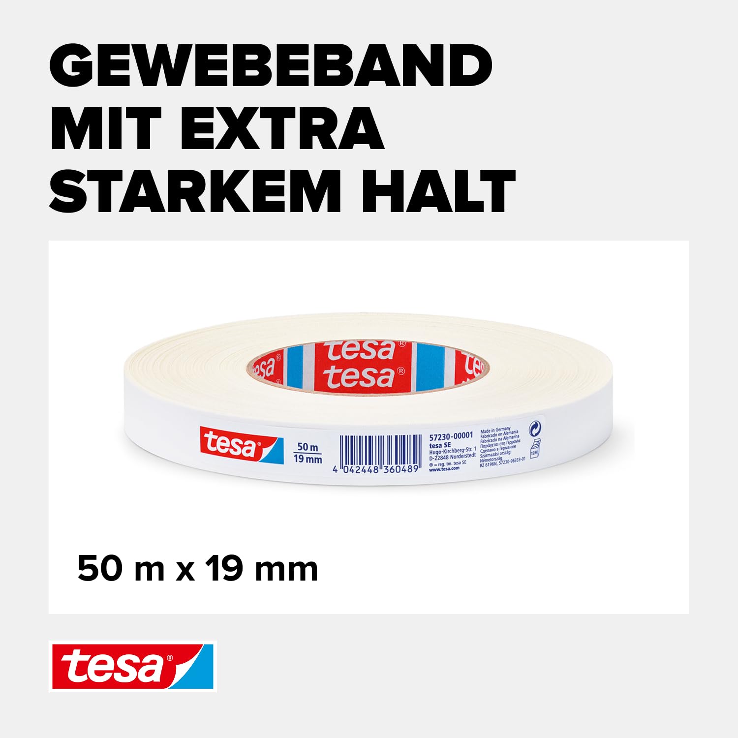 tesa-extra-power-perfect-gewebeband-weidf-50-m-x-19-mm image 3