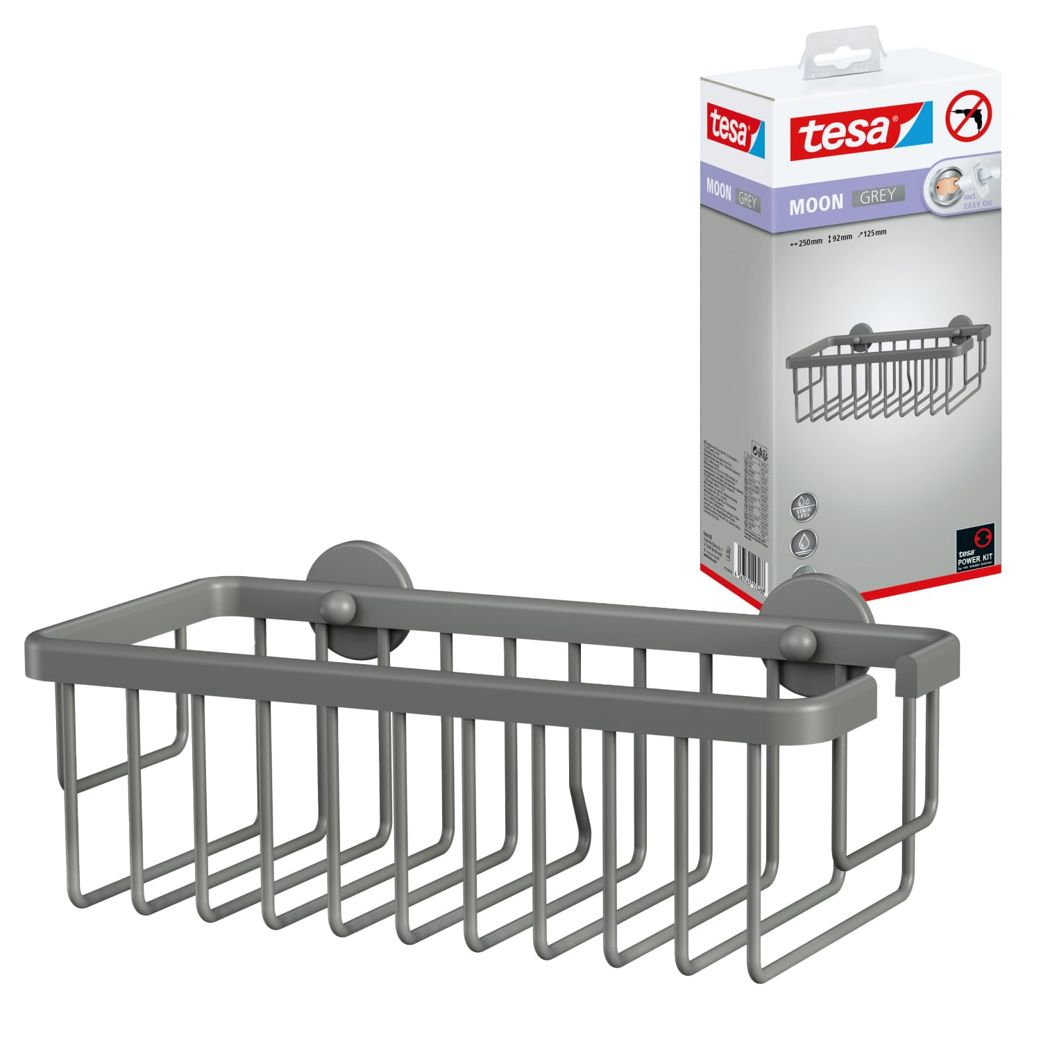 tesa-moon-grey-handtuchhaken-37-mm-x-37-mm-x-36-mm image 3