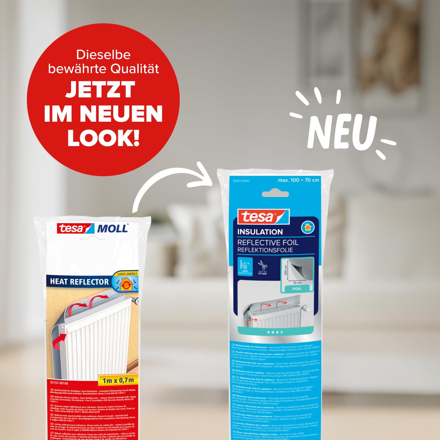 tesa-insulation-reflektionsfolie-f-r-heizk-rper-1-m-x-0-7-m image 2