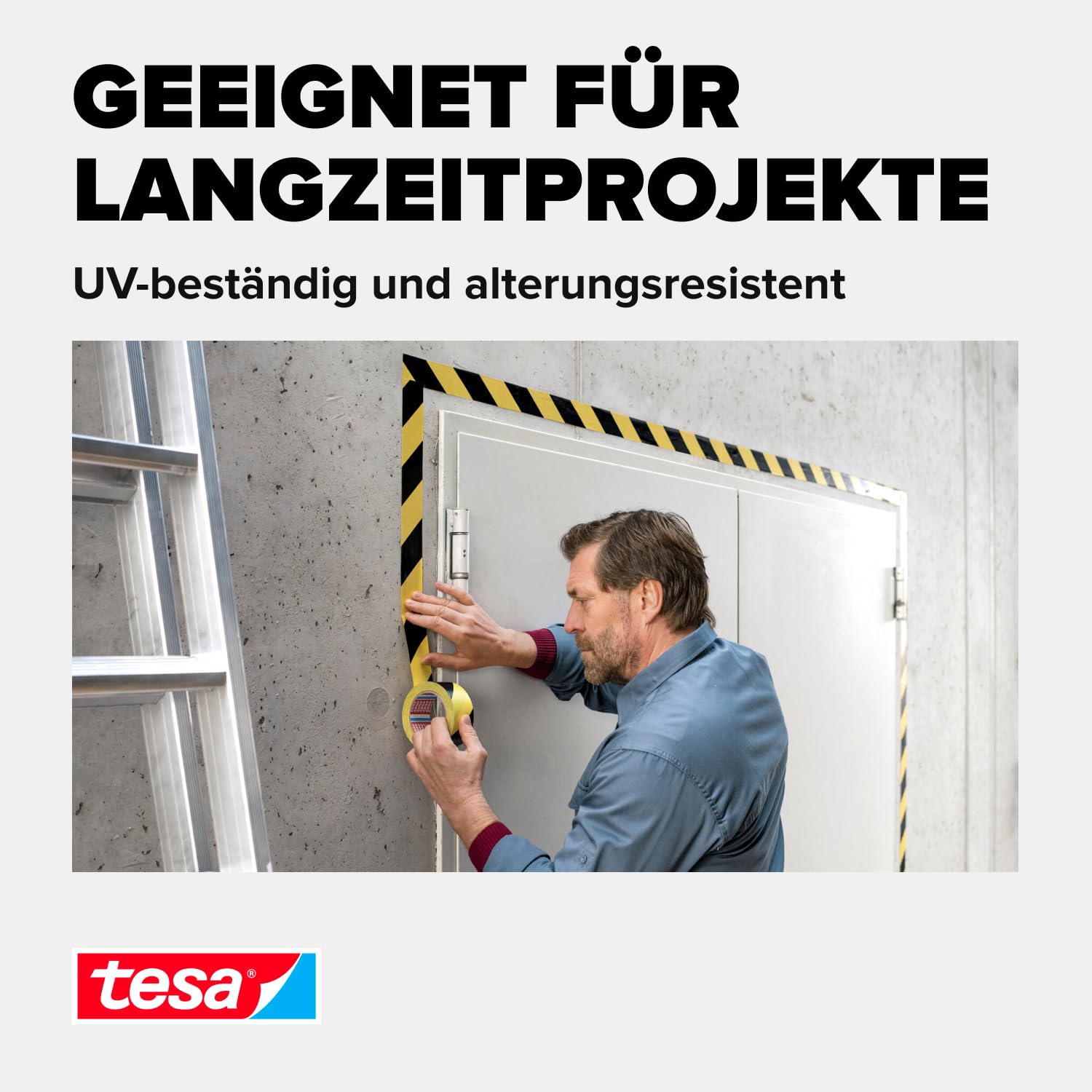 tesa-signal-premium-markierungsklebeband-schwarz-gelb-66-m-x-50-mm image 4