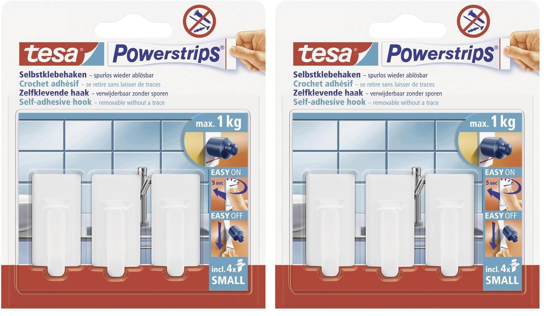 tesa-powerstrips-haken-small-classic-7-klebehaken-b7-weidf-b7-1-kg-b7-3er-pack image 2