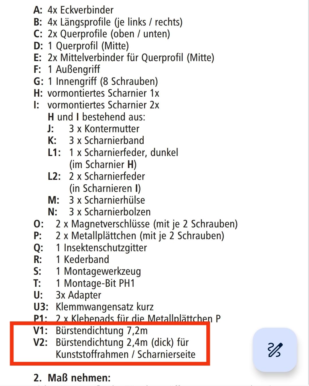 Netz gespannt sich wellig