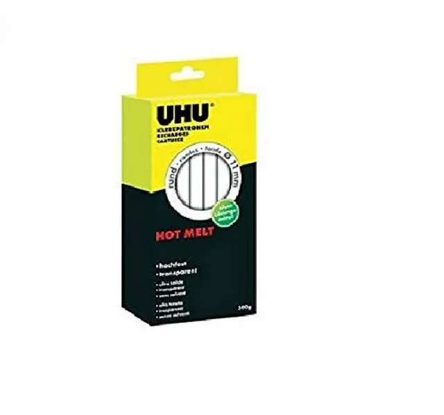 uhu-hot-melt-hei-klebepatronen-11-mm-500-g-transparent image 1