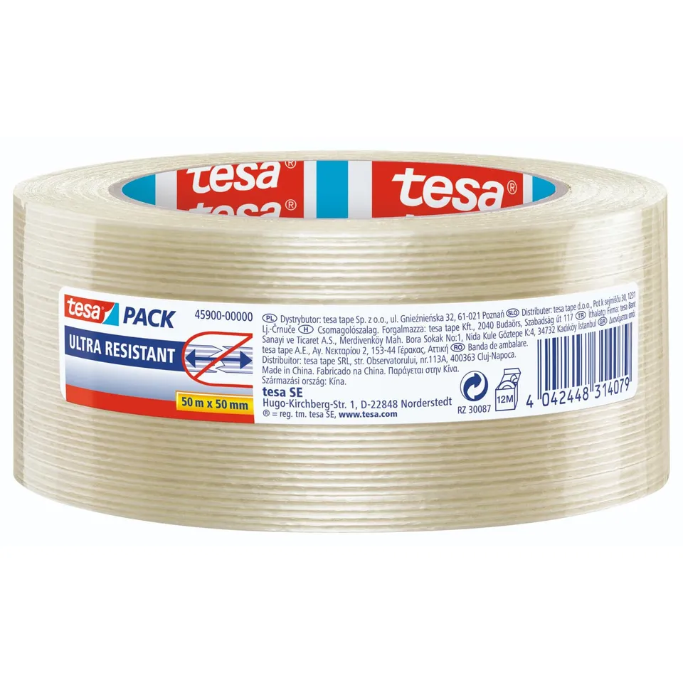 tesapack-ultra-resistant-filamentband-b7-paketband-b7-transparent-b7-50-m-x-50-m image 1