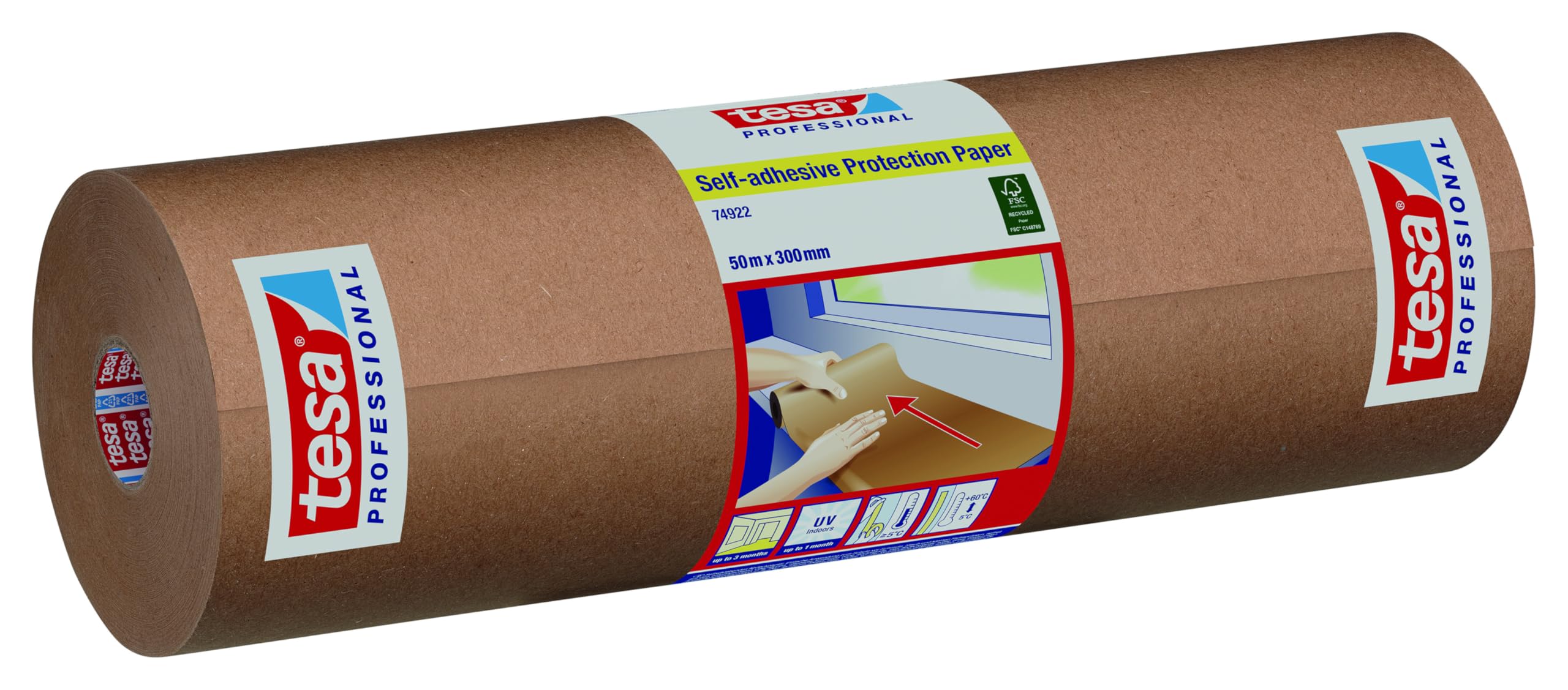 tesa-selbstklebendes-schutzpapier-easy-cover-50-m-x-30-cm image 1