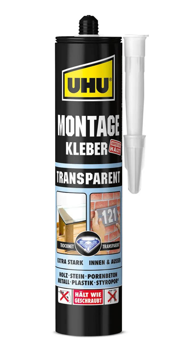 uhu-montagekleber-transparent-310g-kartusche-l-semittelfrei image 1