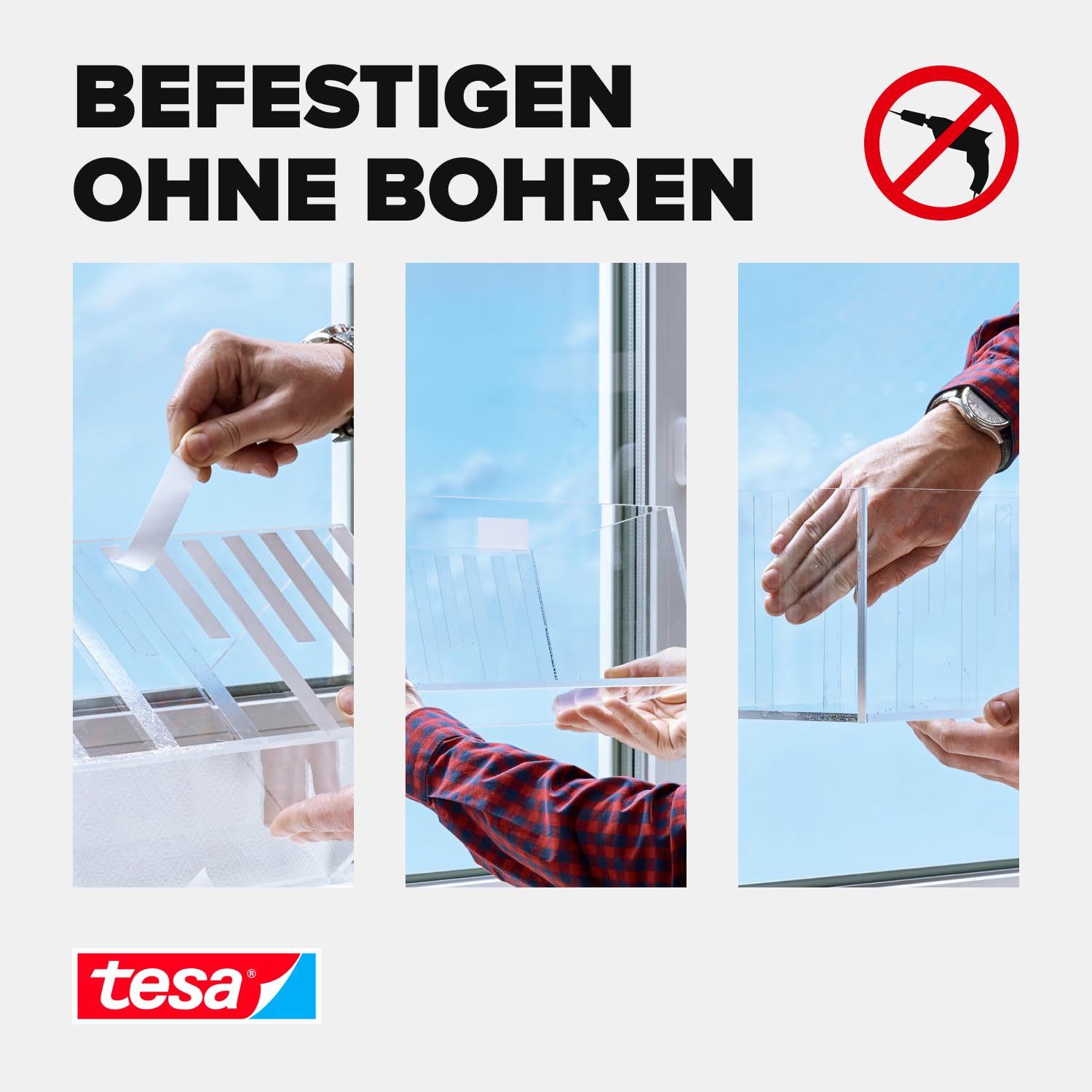 tesa-powerbond-montageband-f-r-transparente-oberfl-chen-und-glas-1-5-m-x-19-mm image 4
