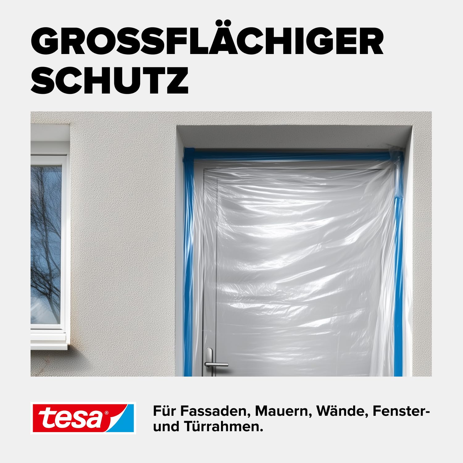 tesa-easy-cover-outdoor-l-malerfolie-mit-gewebeband-20-m-x-1-4-cm image 4