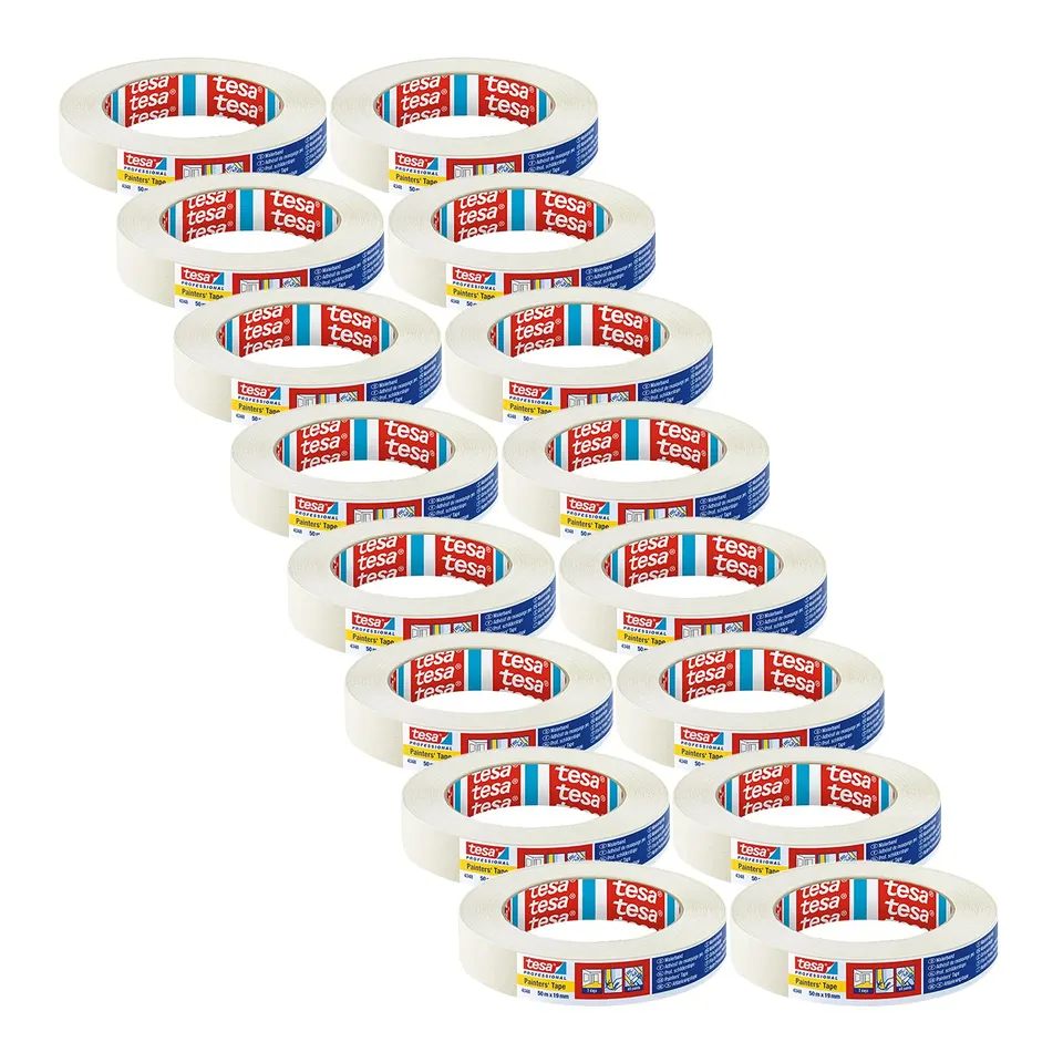 tesa-tesakrepp-4348-standard-malerkrepp-16er-pack-50-m-x-19-mm-hellbeige-ffcr-in image 1