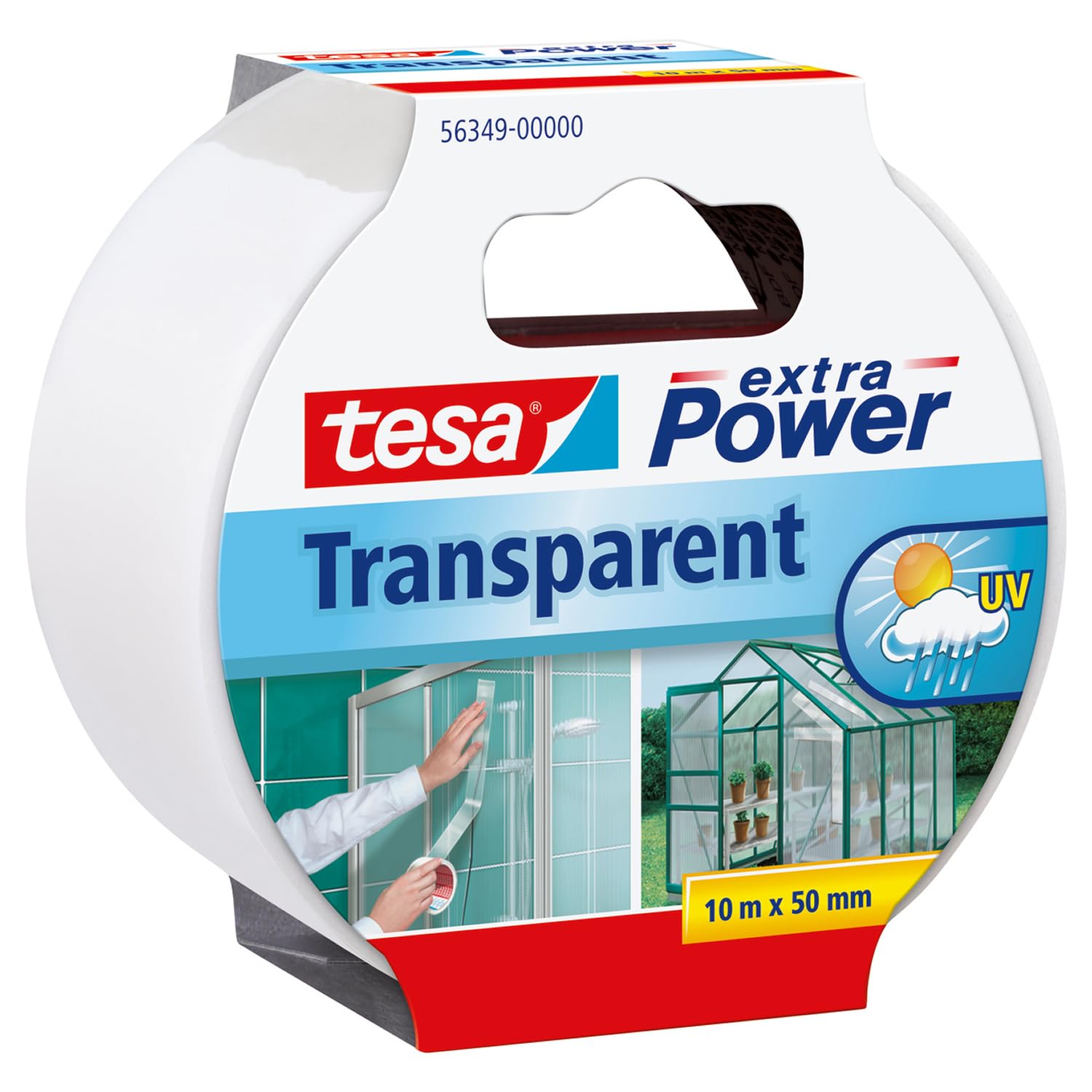 tesa-extra-power-reparaturband-transparent-10-m-x-50-mm image 1