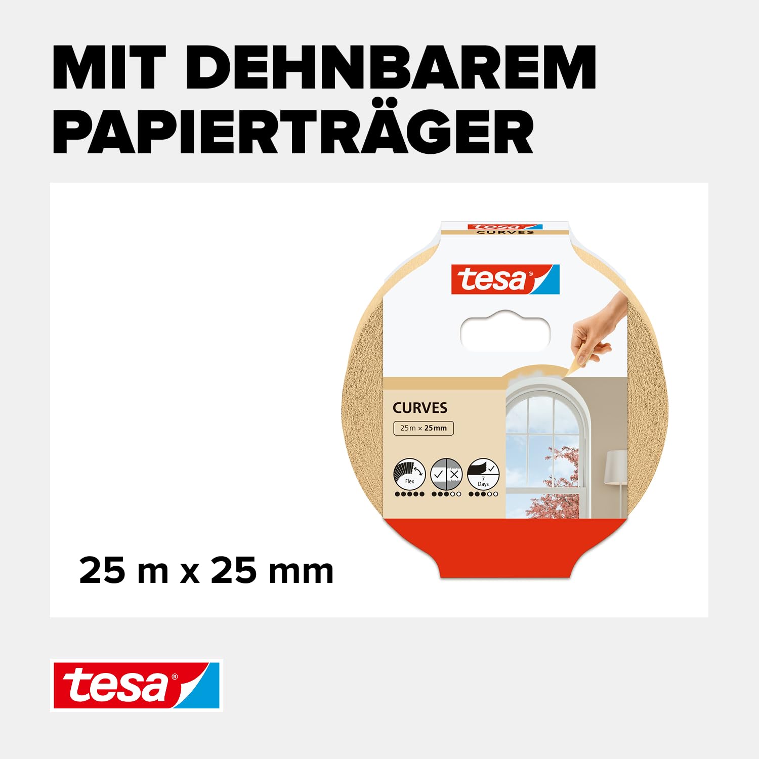 tesa-malerband-kurven-malerkrepp-28093-25-m-x-25-mm-hellbraun image 3