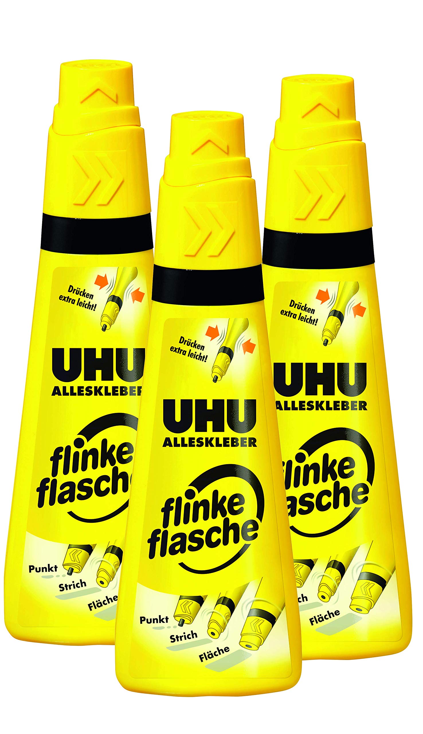 uhu-alleskleber-flinke-flasche-universalkleber-glasklar-3-x-90-g image 6