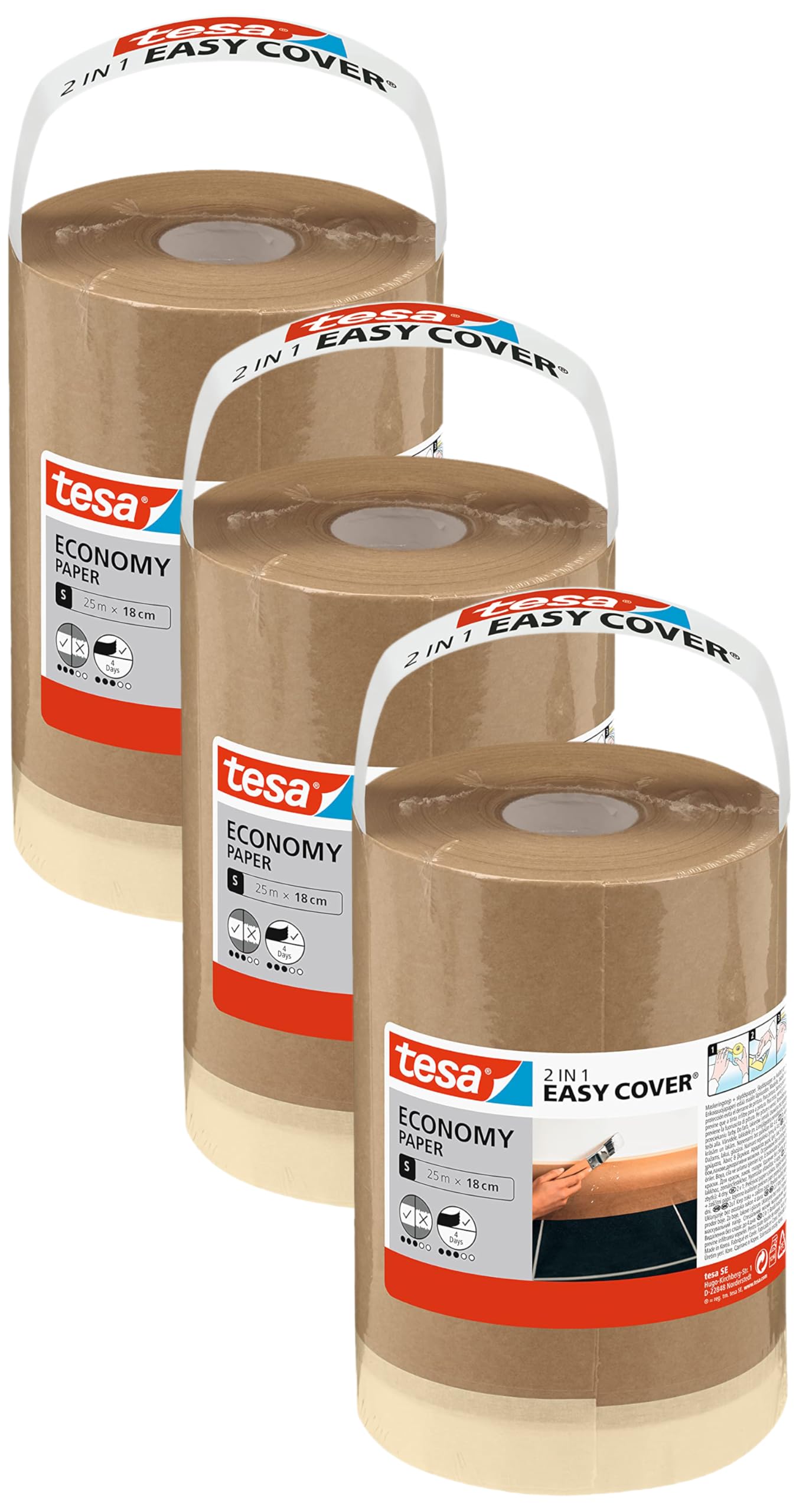 tesa-easy-cover-universal-malerband-mit-abdeckpapier-20-m-x-15-cm image 8