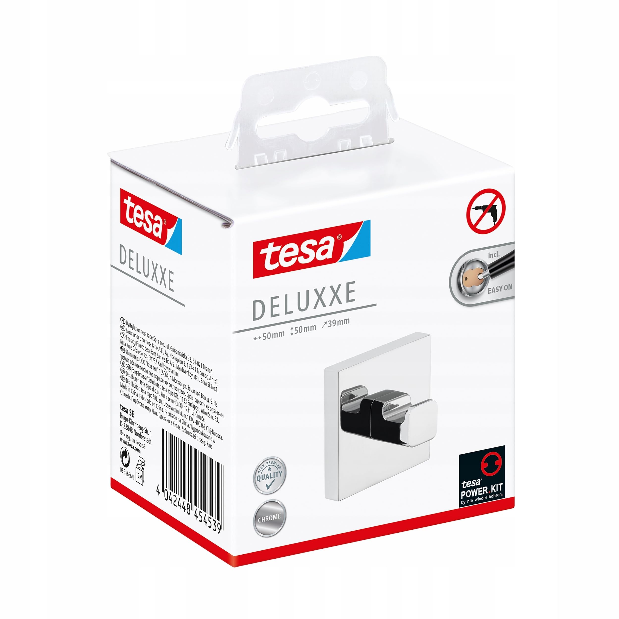 tesa-deluxxe-handtuchhaken-50-x-50-x-39-mm-klebehaken-edelstahl image 2