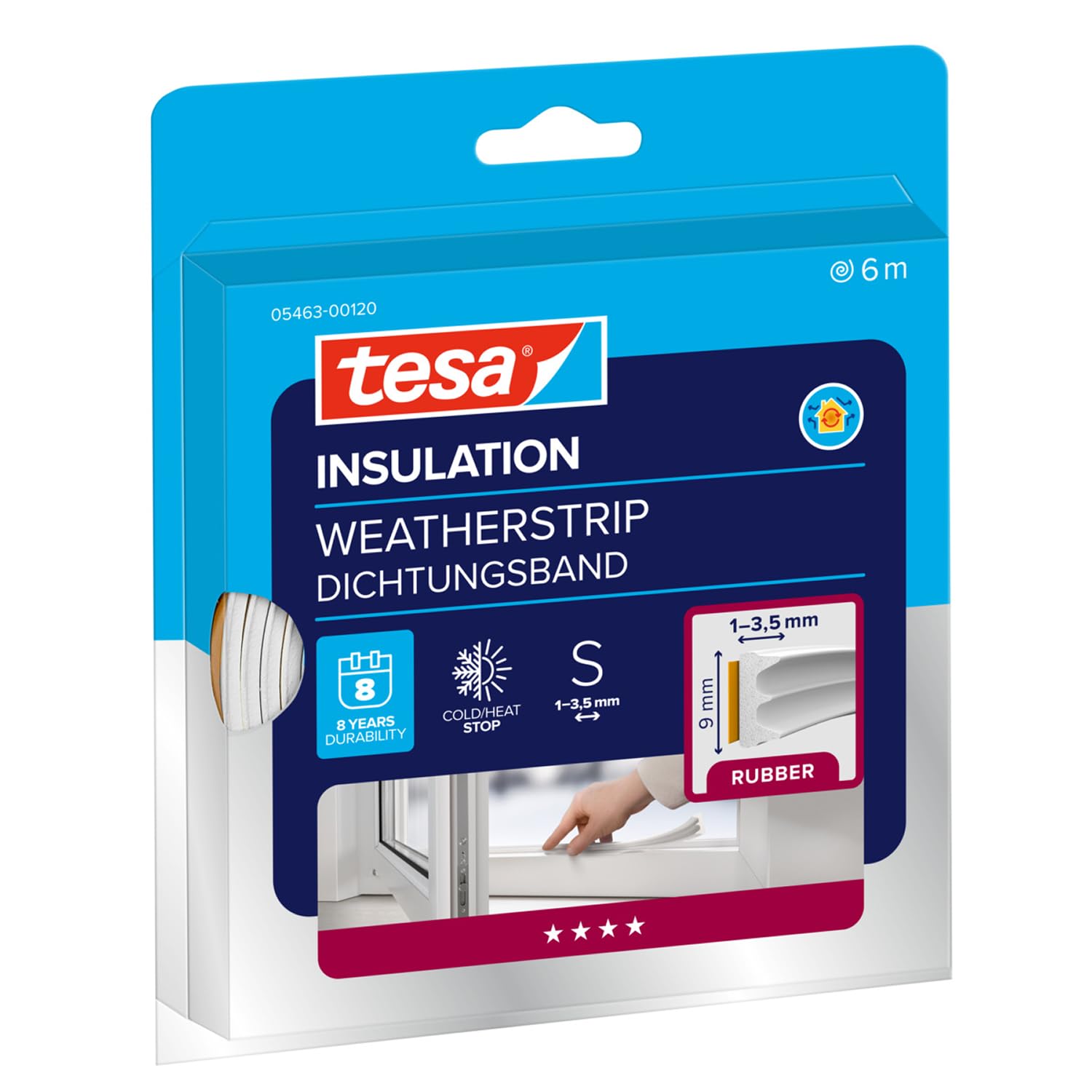 tesa-insulation-tesamoll-dichtungsband-s-braun-10-m-x-9-mm-x-4-mm image 7