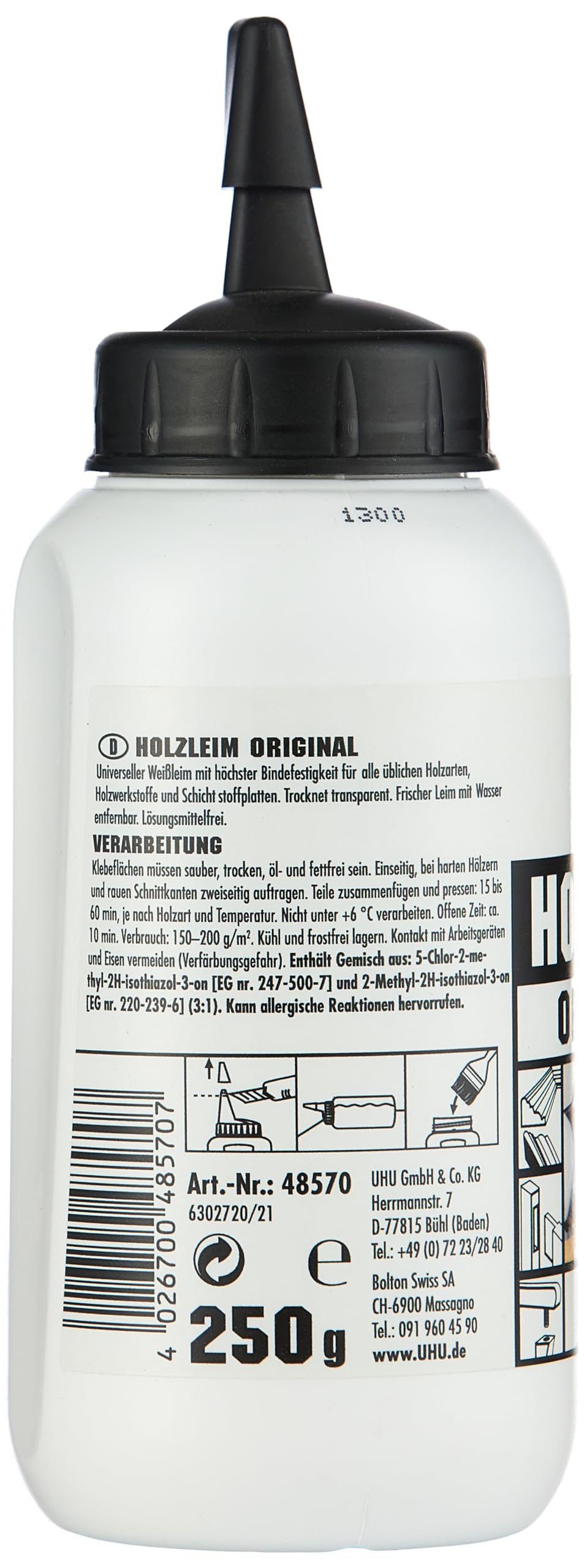 uhu-holzleim-original-holzleim-flasche-250-g-en-204-d2 image 2