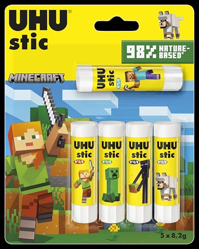 uhu-stic-glue-stick-bts-2025-minecraft-5-x-8-2-g image 2