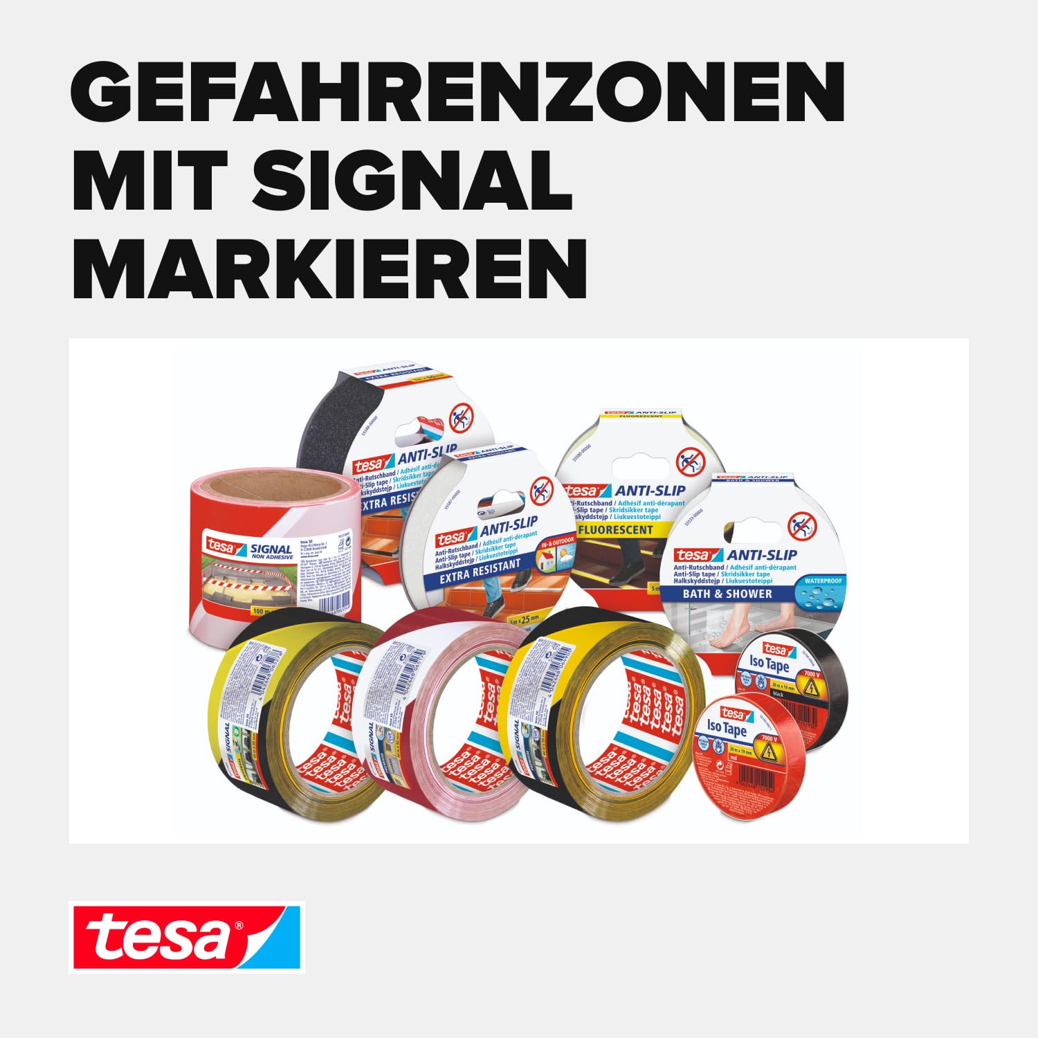 tesa-signal-markierungsklebeband-universal-66-m-x-50-mm-gelb-schwarz image 7