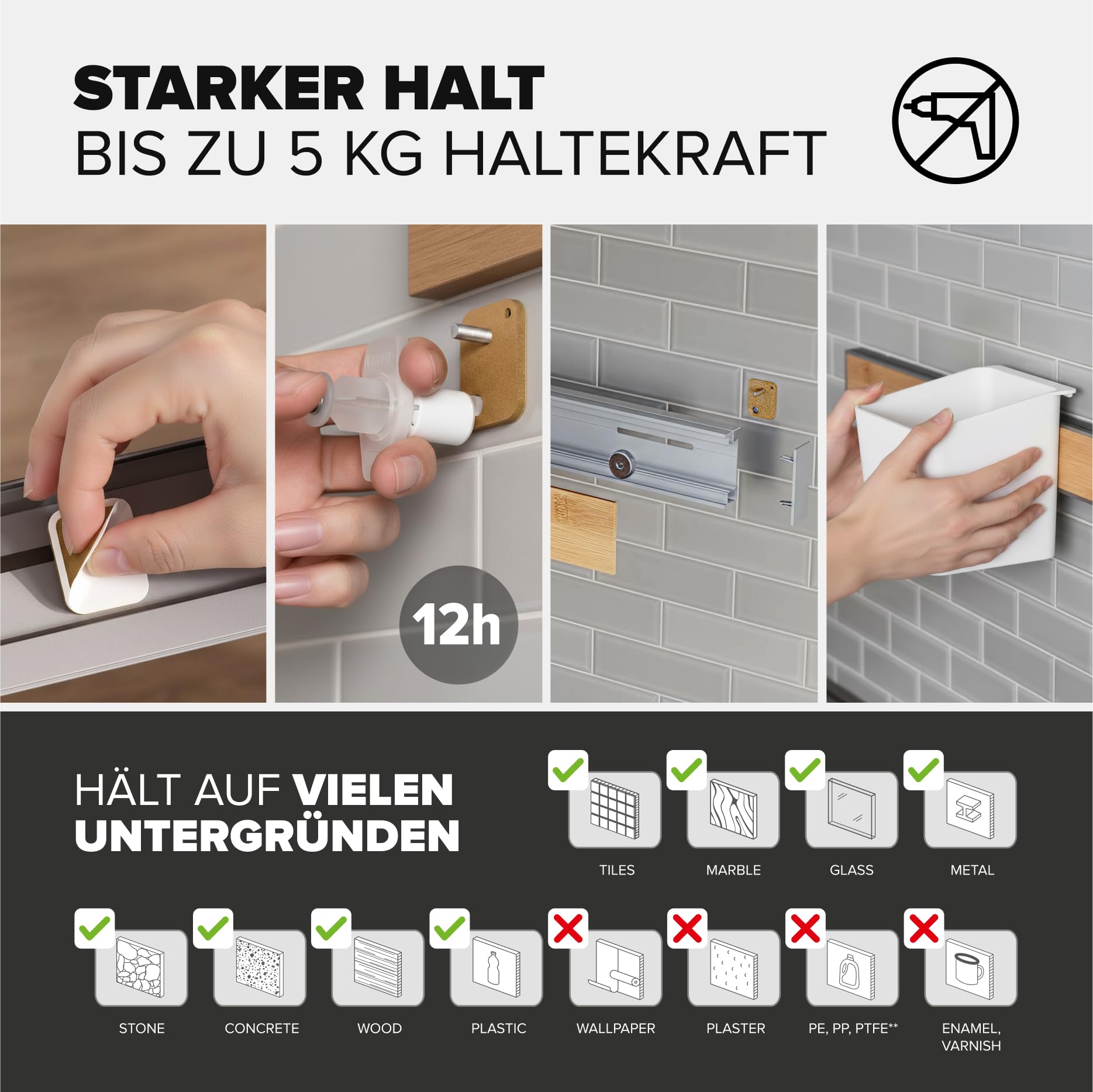 tesa-k-chen-organizer-messer-magnetleiste-selbstklebend-wei image 7