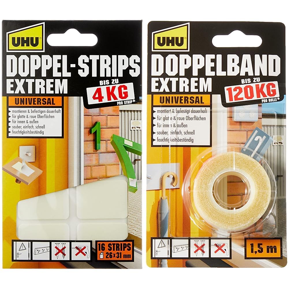 uhu-doppelstrips-transparent-montage-strips-extra-stark image 3