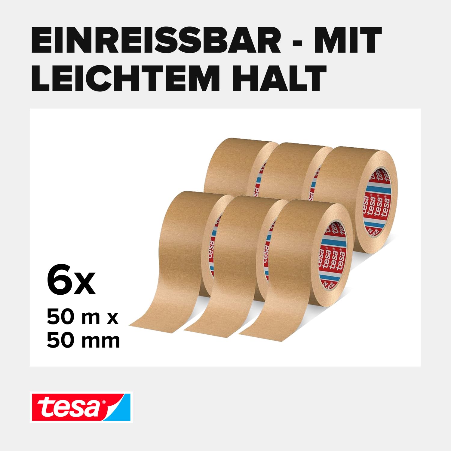 tesa-tesapack-4713-papierklebeband-braun-50-m-x-50-mm-6-rollen image 3