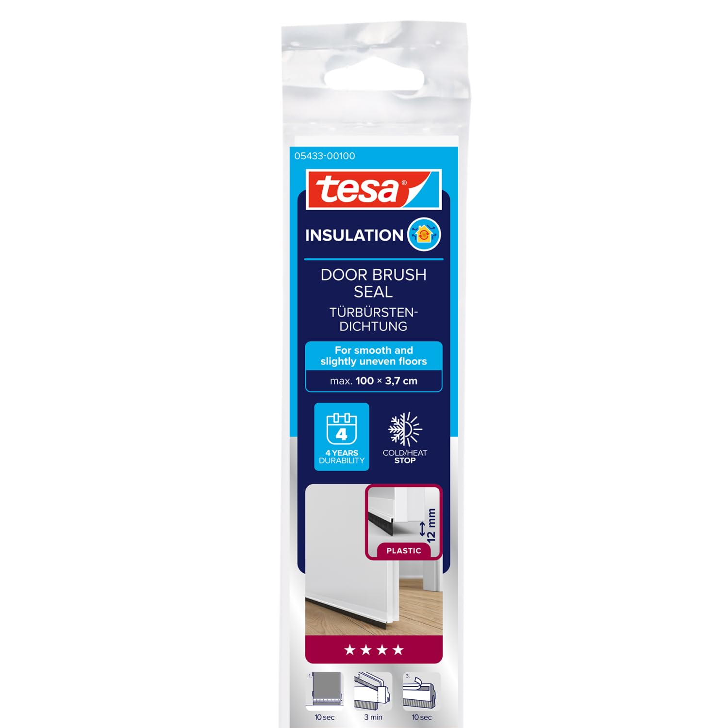 tesa-insulation-tesamoll-t-rdichtschiene-f-r-glatte-b-den-wei-1-m-x-37-mm-bis-12 image 1