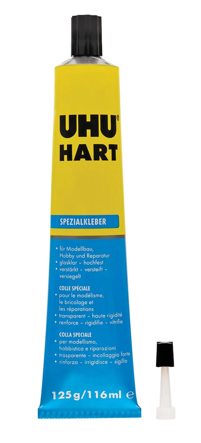 uhu-hart-spezialkleber-tube-f-81r-modellbau-und-haushalt image 1