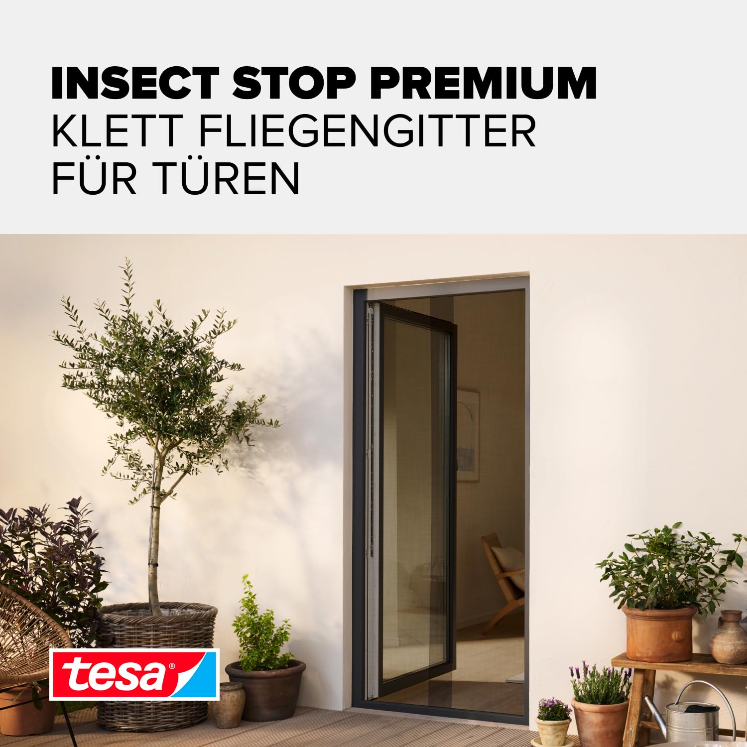 tesa-insect-stop-klett-fliegengitter-premium-t-r-2x-65-cm-x-220-cm-anthrazit image 3